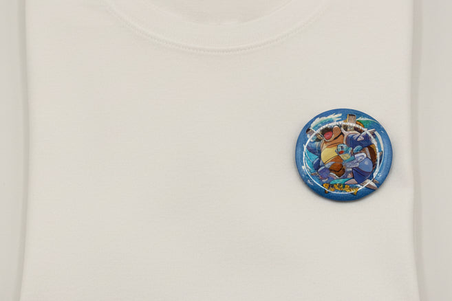 Pokémon Blastoise Evolution Specialty Pin & Collectible Card Set