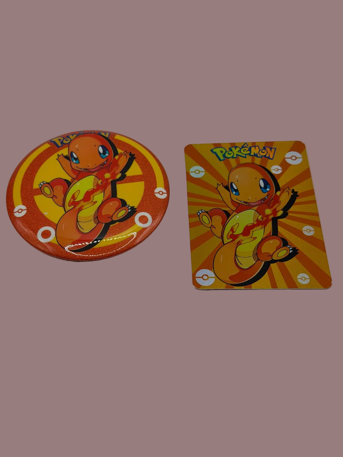 Pokémon Charmander Specialty Pin & Collectible Card Set