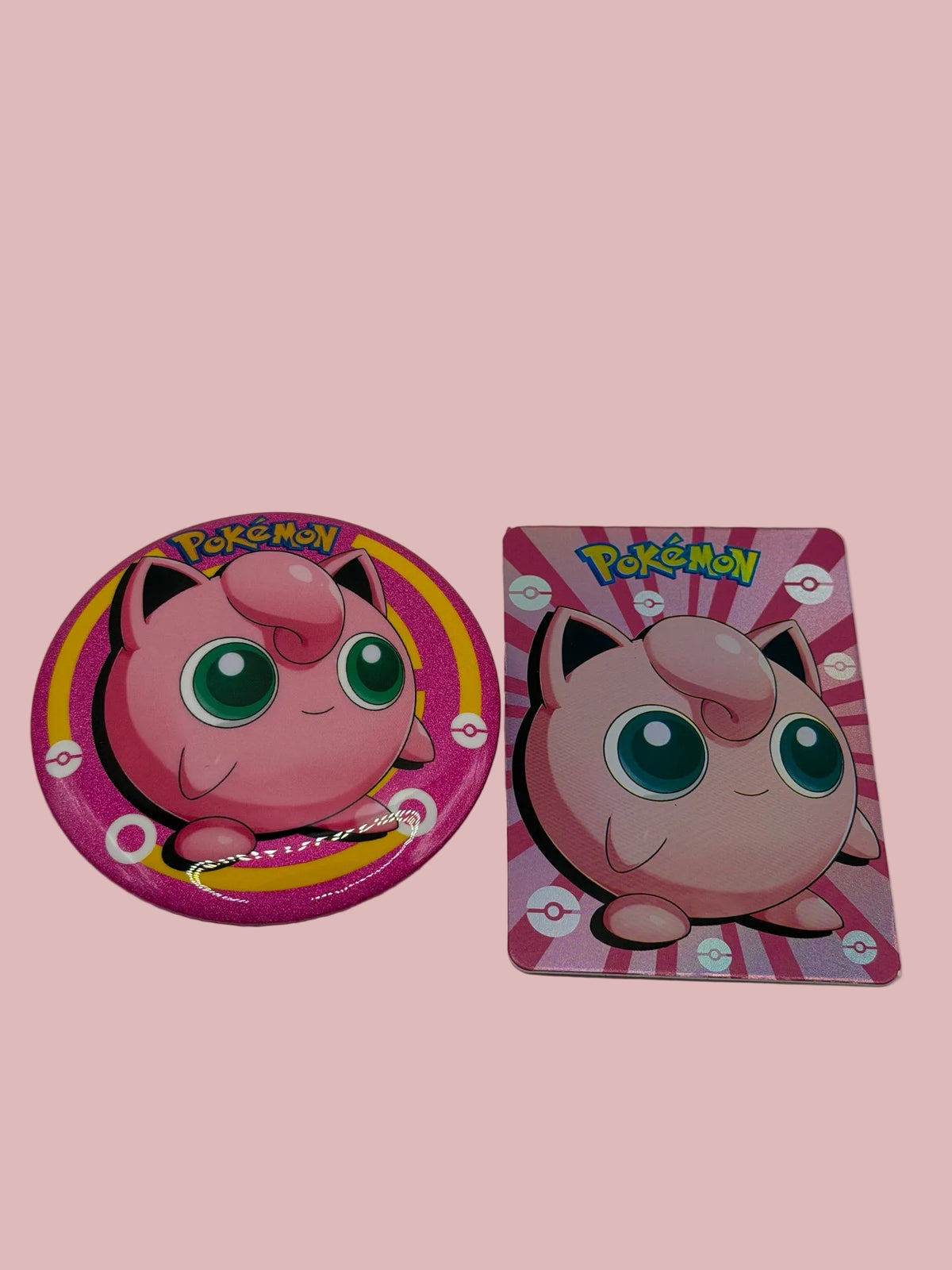 Pokémon Jigglypuff Specialty Pin & Collectible Card Set