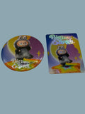 Labubu Big Into Energy Button Pin & Collectible Card
