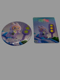 Labubu Big Into Energy Luck Button Pin & Collectible Card