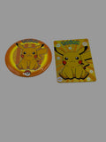 Pokémon Pikachu Sitting Specialty Pin & Collectible Card Set
