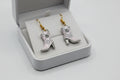 Pink Cowboy Boot Dangle Earrings