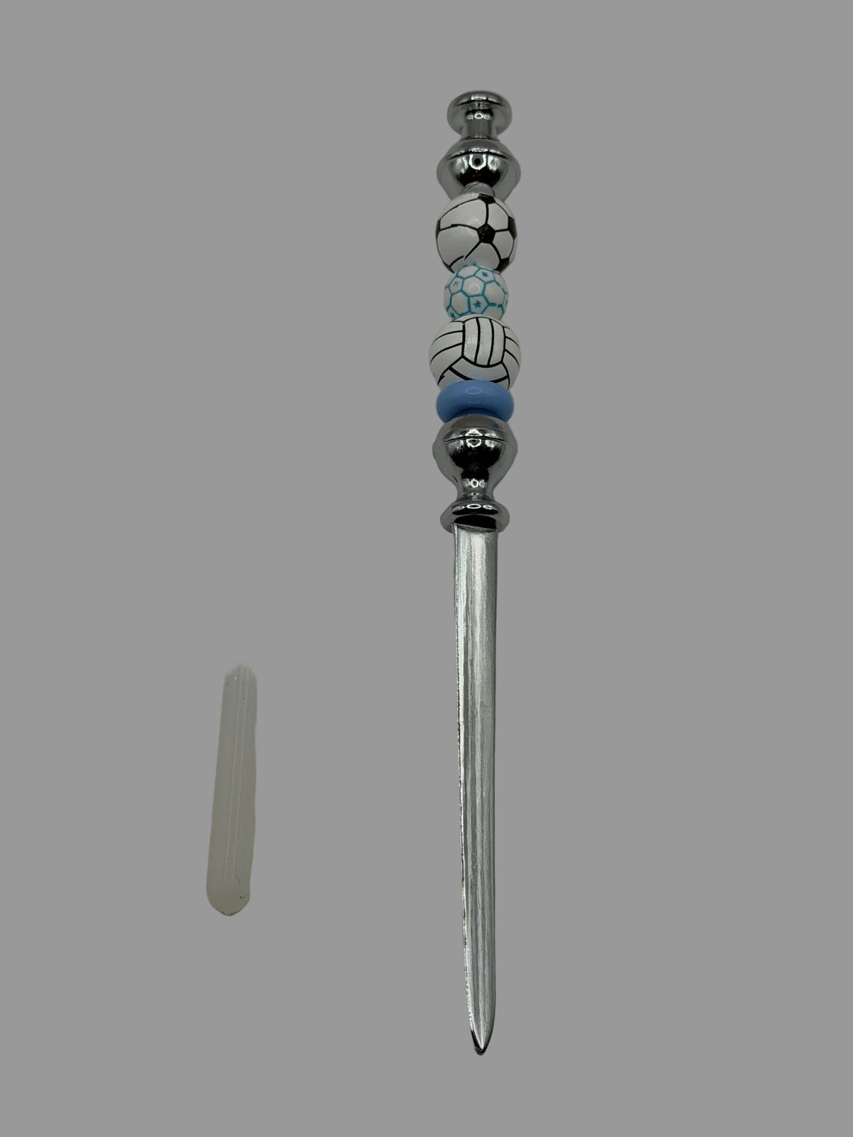 Soccer & Volleyball Beaded Letter Opener